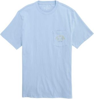 Vineyard Vines Banana Hammock Graphic T-Shirt in Del Mar Blue at Nordstrom, Size Xx-Large