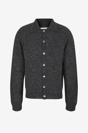 Our Legacy Cardigan aus Strick mit Polokragen Evening Polo