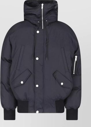 Maison Margiela nylon hooded puffer jacket
