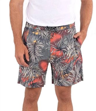 Hurley Explore H20-Dri Trek 17.5 Short In Galactic Jade