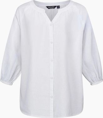 Regatta Womens Regatta Womens/Ladies Natuna Lightweight Shirt - White - Size: 14