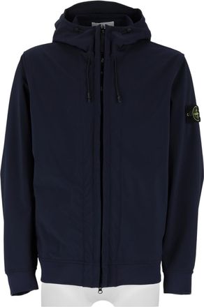 Stone Island Two-Layer Technical Fabric Hooded Jacket