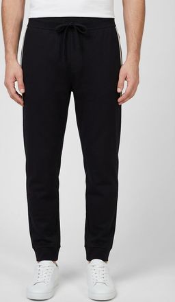 HUGO BOSS Jogginghose BOSS Authentic, Herren, Gr. XXL, N-Gr, schwarz 001, Sweatware, Obermaterial: 100% Baumwolle, unifarben, normal lang, Hosen Jogginghose, au