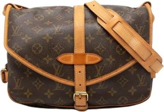 Louis Vuitton Pre-owned Cross Body Bags, female, Brown, Size: ONE SIZE Pre-owned Shoulder Bag
