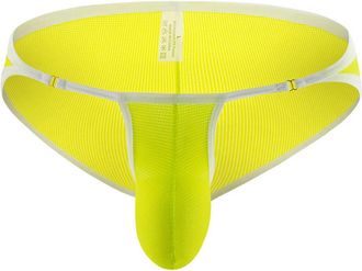 Generic Mens Elephant Trunk Pouch Briefs Underwear Sexy Jock Strap Bulge Enhancement Eyelet Breathable Exotic Slutty Male Lingerie Comfy Bikini Jockstrap Bulg