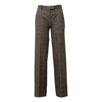 Circolo 1901 Rechte broek - Dames - Broeken - Bruin - Maat: M Fleece