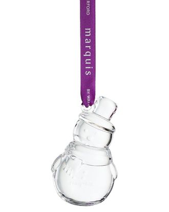 Waterford Marquis By Waterford Snowman Ornament
