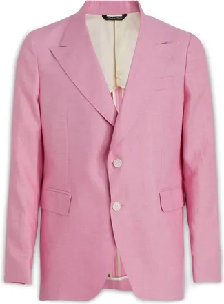 Brian Dales Jassen Vesten - Heren - Blazers - Roze - XL - Jassen