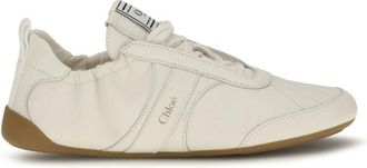 Chlo&eacute; Off White Kick Sneakers