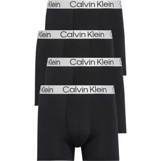 Calvin Klein Chromatic 4-Pack Boxer Briefs in Black at Nordstrom Rack, Size X-Large