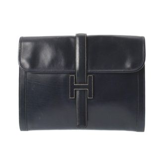 Herm&egrave;s Herm&egrave;s Black Leather Jige