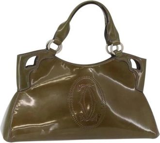 Cartier Pre-owned Handbags, female, Green, Size: ONE SIZE Pre-owned Vintage Handbag