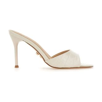Twentyfourhaitch Heeled Mules, female, White, Size: 10 US Brandinchi Mule
