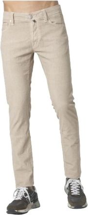Sartoria Tramarossa Uomo, Jeans, Beige, W36, new