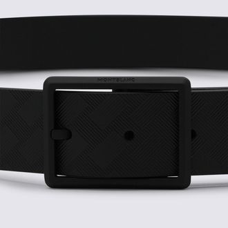 Montblanc Mens Belts Black _le