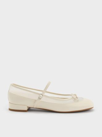 Charles & Keith Mulligan Mesh Mary Janes