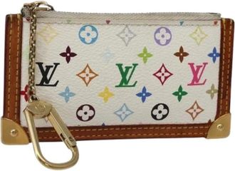 Louis Vuitton Pre-owned Wallets, female, Multicolor, Size: ONE SIZE Pre-owned Canvas Wallet