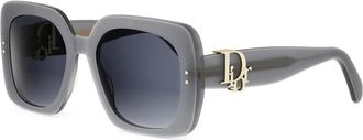 Dior Oblique S1I Zonnebril - unisex - Accessoires - Grijs - Maat: 54 MM