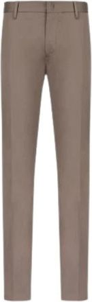 Emporio Armani Essential Chino Broek - Heren - Broeken - Beige - Maat: 2XL Katoen