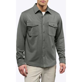 Cuts Hyperloop Overshirt in Castor Grey at Nordstrom, Size Xx-Large
