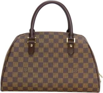 Louis Vuitton Pre-owned Handbags, female, Brown, Size: ONE SIZE Pre-owned Canvas Handbag