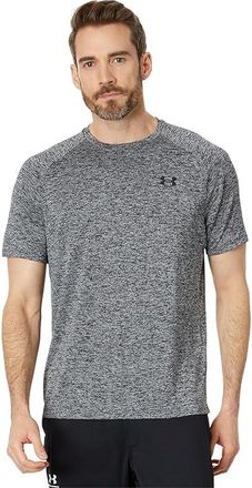 Under Armour UA Tech 2.0 Short Sleeve T-Shirts Mens T Shirt Black/Black : LG Tall, Polyester