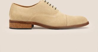 Oswin Hyde Mens Elise Sand Suede - Tan - Size: 10