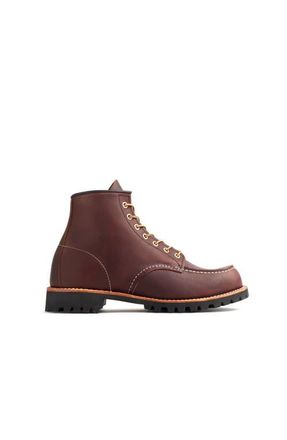 Red Wing Shoes Roughneck Oil Slick Leather Boot in Briar Oil Slick at Nordstrom, Size 10.5