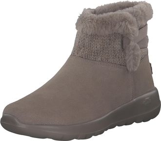 Skechers On The Go Joy Whispering Willow Womens Ankle Boots, Dark Taupe Dktp, 4 UK
