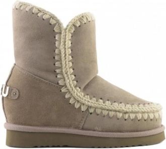 Mou Schoenen, Dames, Grijs, 36 EU, Wol, Inner Wedge Short