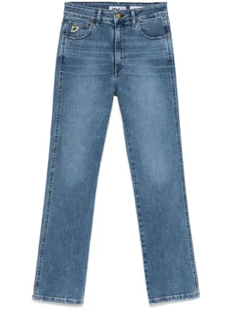 Lois Jeans Malena F jeans - women - Recycled Polyester/Recycled Cotton/Cotton/Spandex/Elastane - 24 - Blue