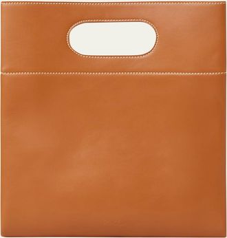 Loro Piana Just Bag Leather Top-Handle Bag