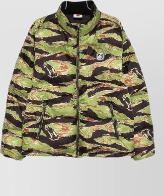Icecream camouflage puffer jacket