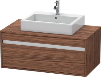 Duravit Mueble Bajo Lavabo Ketho 550x1000x426mm Nogal Oscuro