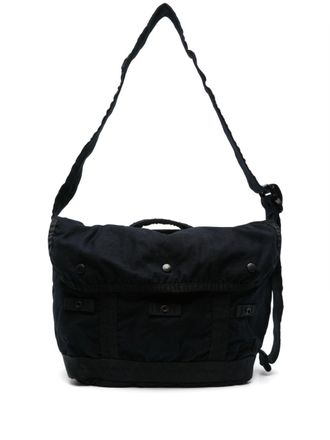 Porter-Yoshida & Co. decorative-studs shoulder bag - men - Fabric - OS - Blue