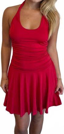 Nia Bailey Mini Dress In Red