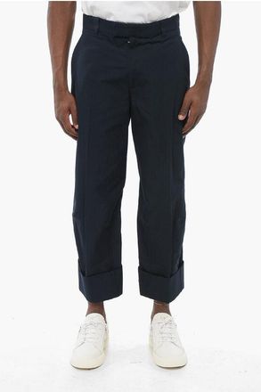 Bottega Veneta Cotton Chinos Pants with Cuffs size 48