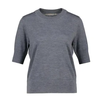 Mercer Amsterdam Dames, Truien, Blauw, Maat: XL