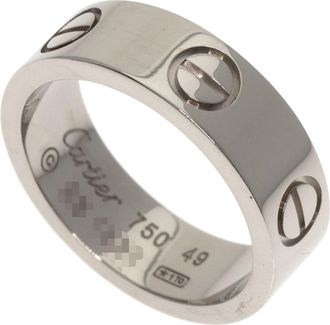Cartier White Gold (18K) Band Ring (Pre-Owned)