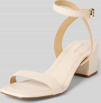 Michael Kors Sandalatte aus Leder Modell MERRIAM in Offwhite, Gr&ouml;&szlig;e 36