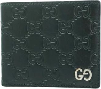 Gucci Pre-owned Wallets, male, Black, Size: ONE SIZE Pre-owned Bill wallet (bi-fold)