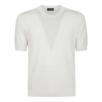 Ballantyne Tops, Heren, Wit, XL, Katoen, Witte T-shirt voor mannen