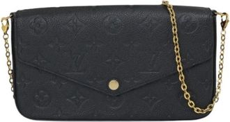 Louis Vuitton Pre-owned Cross Body Bags, female, Black, Size: ONE SIZE Pre-owned Pochette