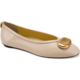 DKNY Aricela Flat in Beige at Nordstrom, Size 9.5