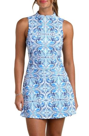 La Blanca Blue Tile Sleeveless Top in Pacific Blue at Nordstrom, Size X-Small
