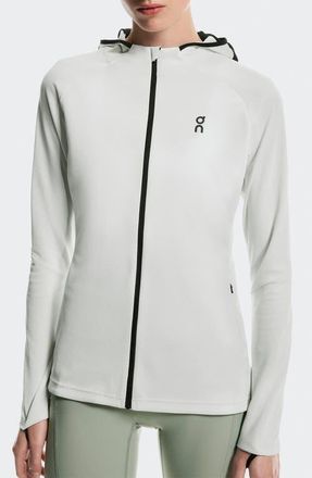 On Climate Zip Hoodie in Iceberg at Nordstrom, Size X-Large