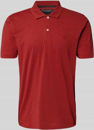 Marc O'Polo Regular Fit Poloshirt aus reiner Baumwolle in Bordeaux, Größe XXL