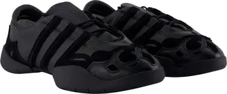 Yohji Yamamoto Unisex Regu Sneaker Black Calfskin