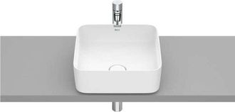Roca Lavabo Sobre Encimera 370x370x140 Cuadrado Blanco Mate.-roca: Dise&ntilde;o, Innovaci&oacute;n Y Calidad