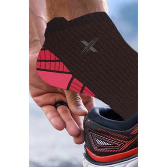 Extreme Fit Training & Performance Ankle Cut Socks - Pack of 6 in Black at Nordstrom Rack, Size Large/x-Large